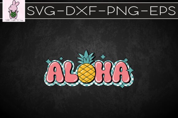 Aloha Pineapple Hawaii Tropical SVG