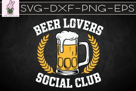 Beer Lovers Social Club Funny SVG