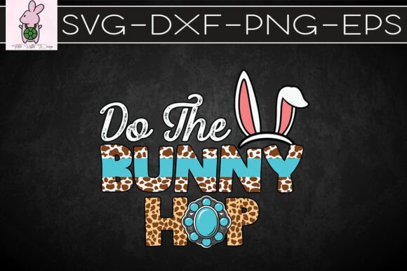 Do the Bunny Hop Western Bunny SVG