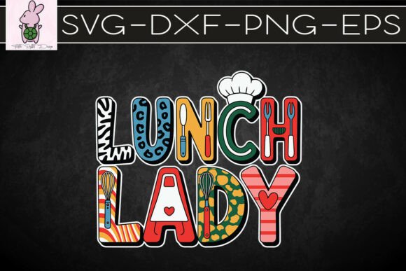 Lunch Lady Kitchen Sublimation PNG