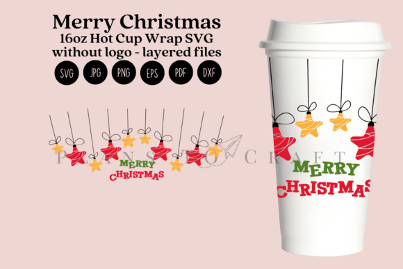 Merry Christmas 16oz Hot Cup Tumbler