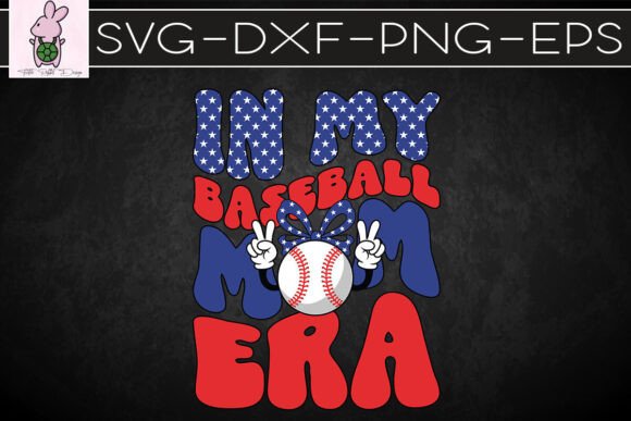 My Baseball Mom Era Sport Mother SVG