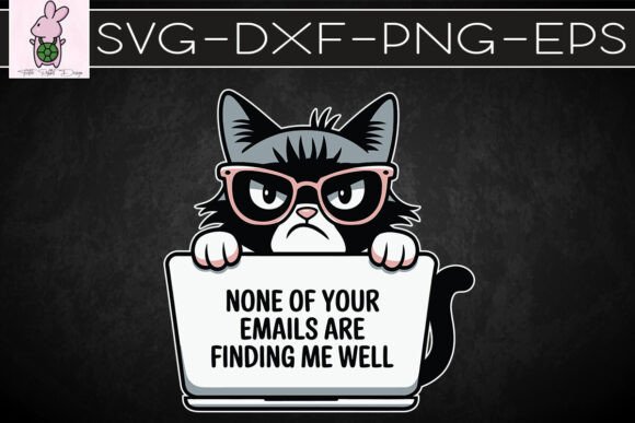 None of Your Emails Are Finding Me SVG