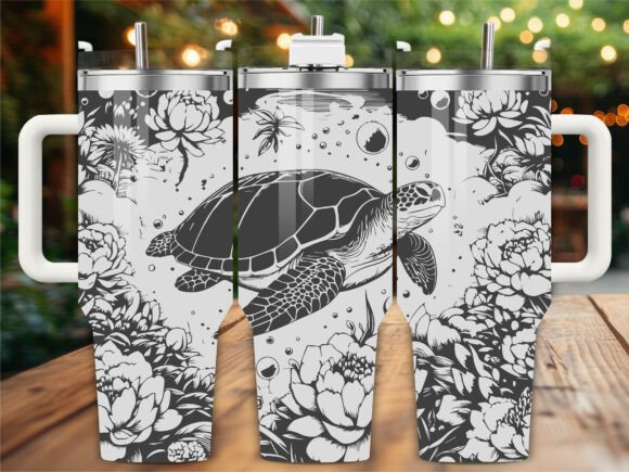 Ocean Turtle Tumbler