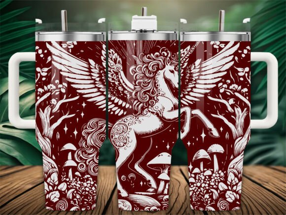 Unicorn Wings Tumbler